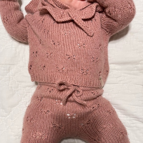 Knitted merino 3-piece set - Picture 9 of 9